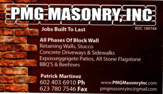 PMG Masonry Inc
